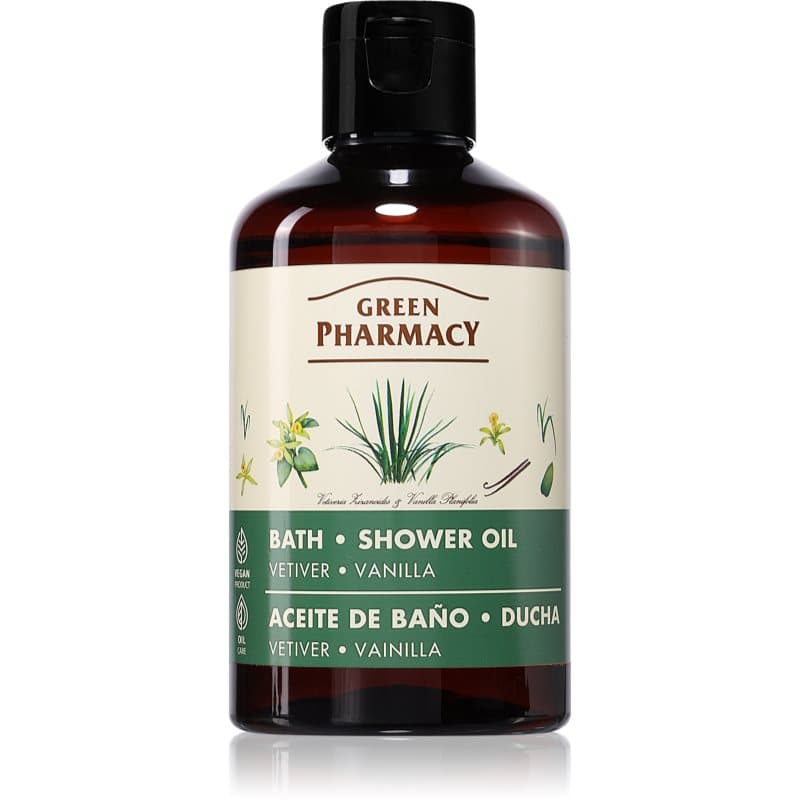 Vetiver & Vanilla odświeżający olejek pod prysznic z wanilią