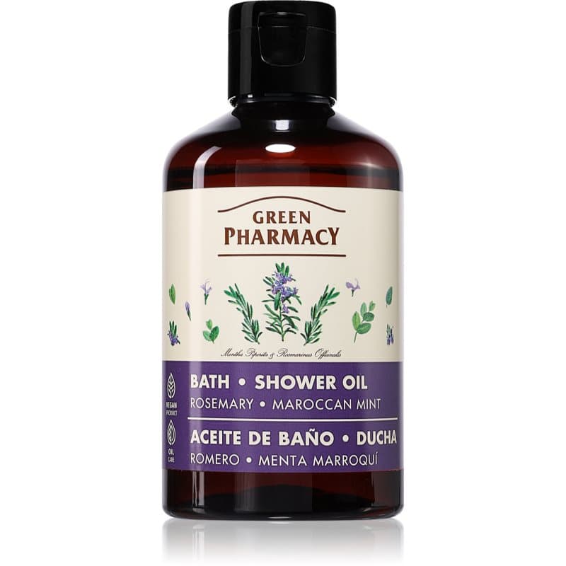 Rosemary & Moroccan Mint Bath Oil pielęgnujący olejek pod prysznic