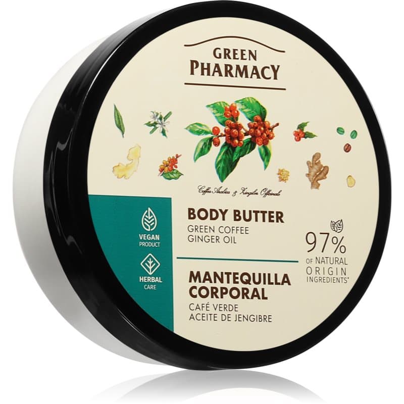 Green coffee & Ginger Oil Body butter masło ujędrniające do ciała