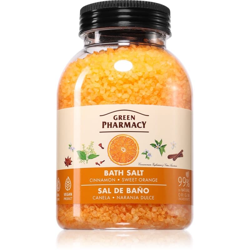Cinnamon & Sweet orange Bath Salt relaksująca sól do kąpieli