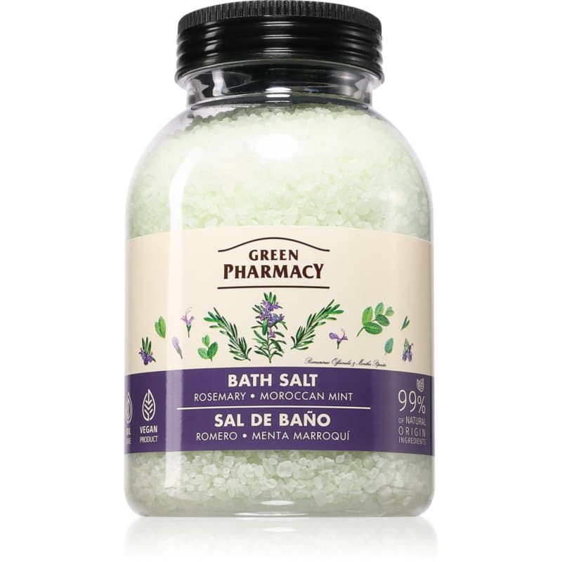 Rossemary & Maroccan Mint Bath Salt relaksująca sól do kąpieli