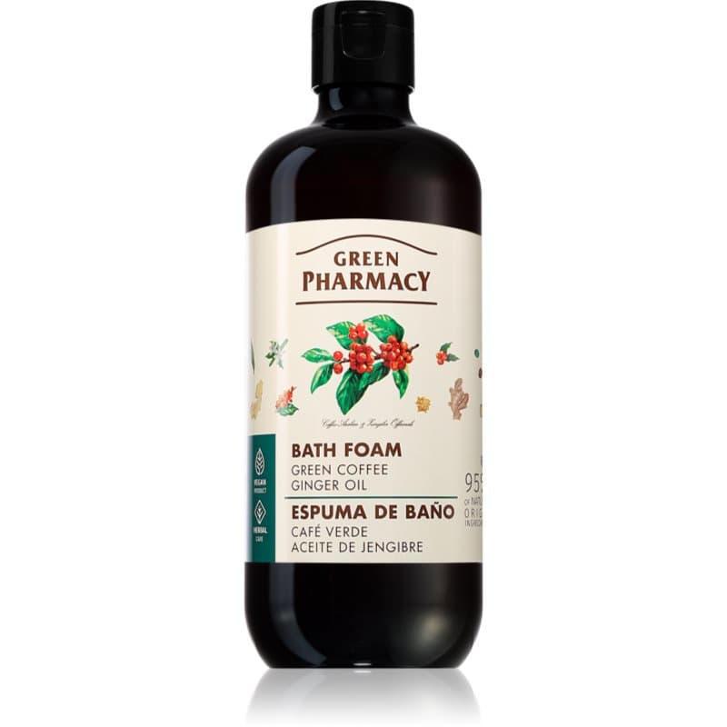 Green coffee & Ginger Oil Bath Foam piana do kąpieli