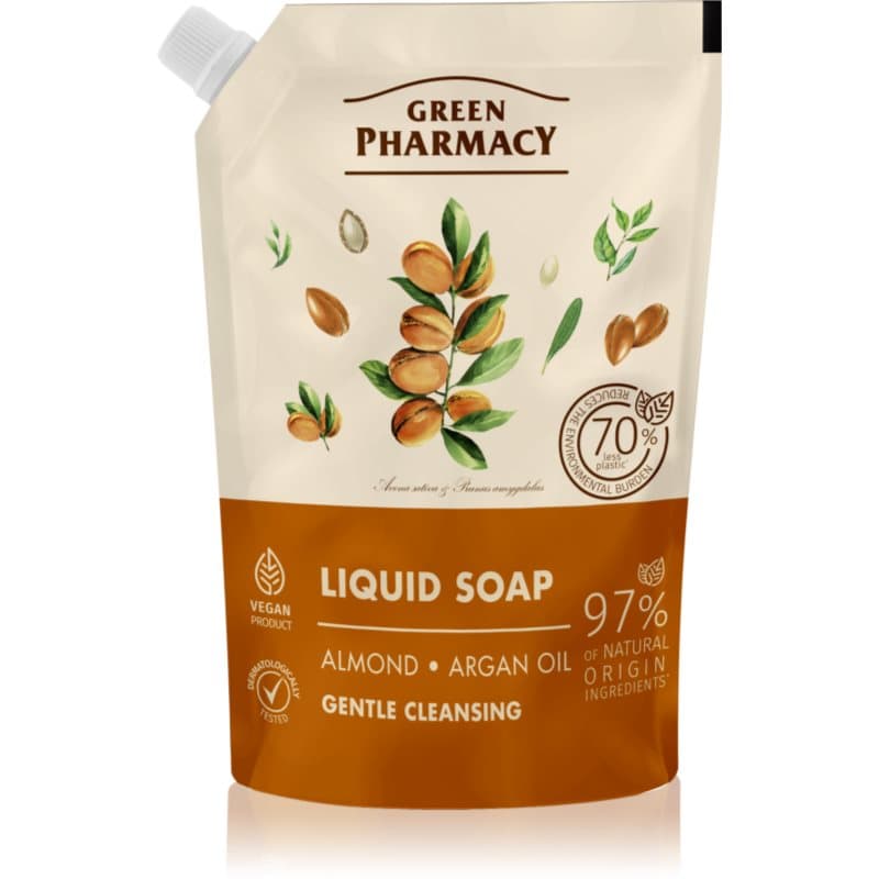 Almond & Argan Oil mydło w płynie do rąk napełnienie