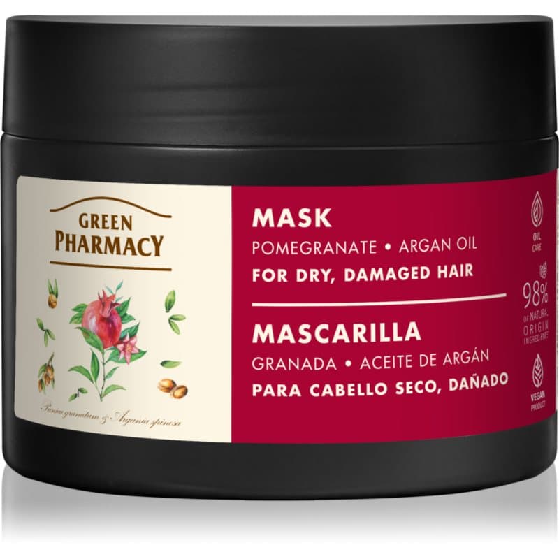 Argan Oil & Pomegranate Care Mask maseczka pielęgnująca do włosów zniszczonych