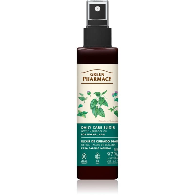 Nettle & Burdock oil Elixir serum do włosów normalnych
