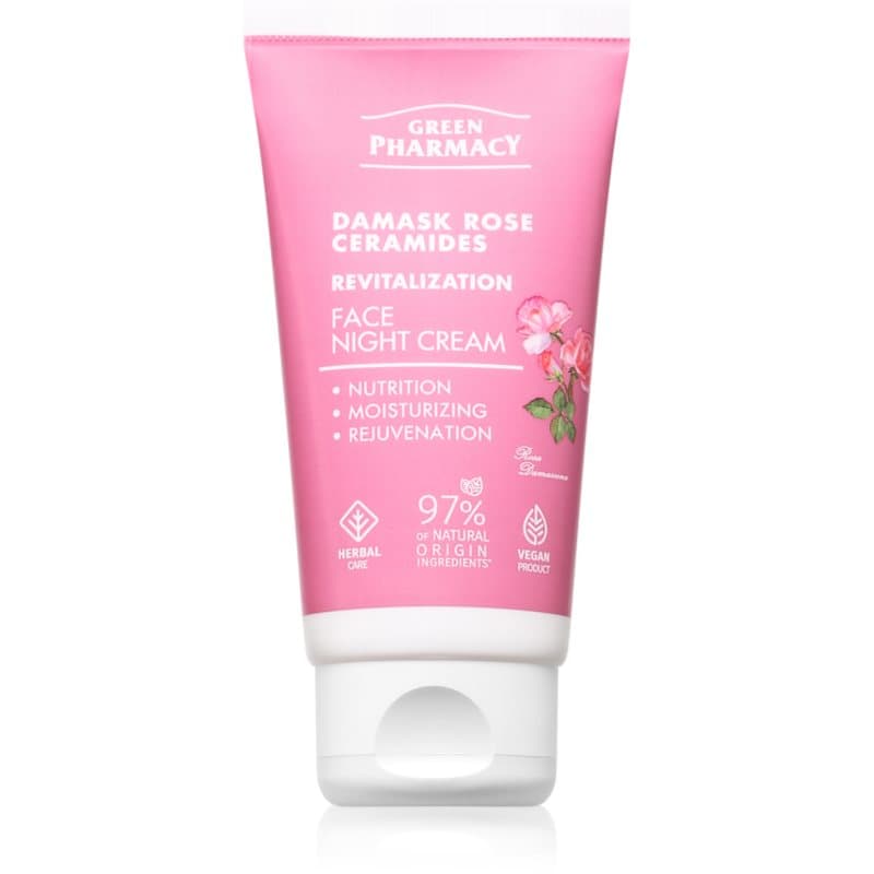 Damask Rose & Ceramides Night Face Cream nocny krem do twarzy