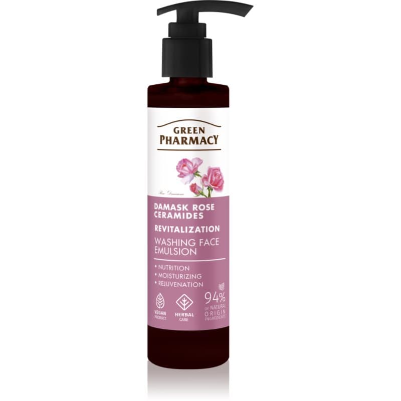 Damask Rose & Ceramides Face Emulsion emulsja oczyszczająca do twarzy
