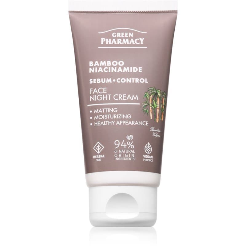 Bamboo & Niacinamide Night Face Cream nawilżający krem na noc