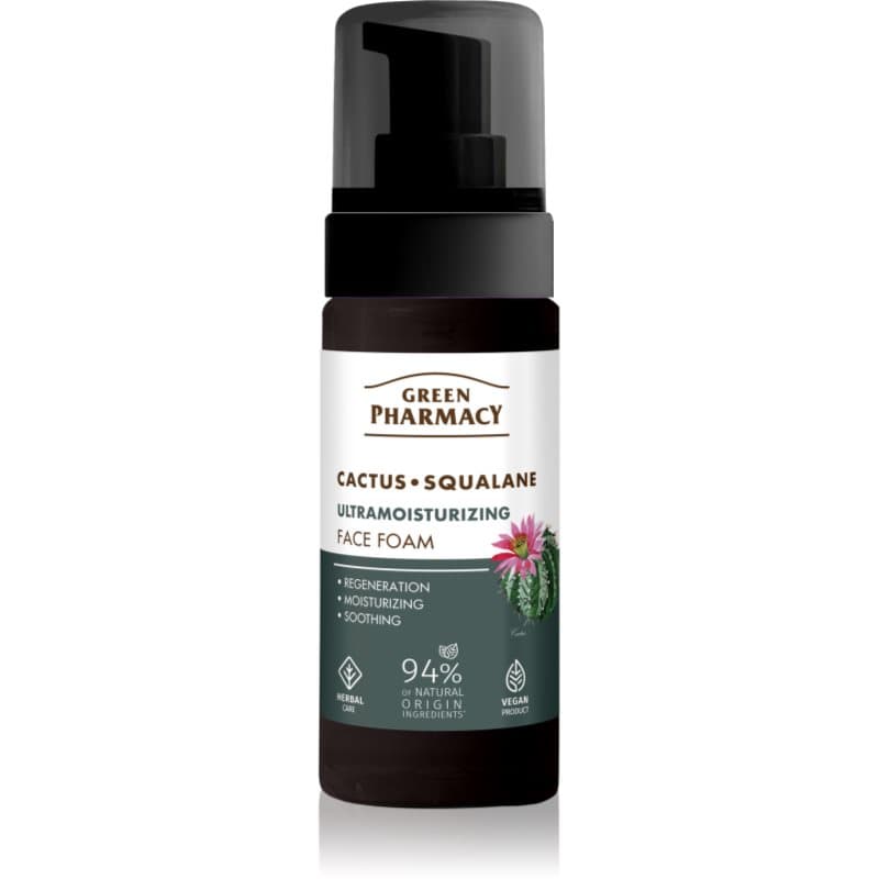 Cactus & Squalane Face Foam pianka nawilżająca