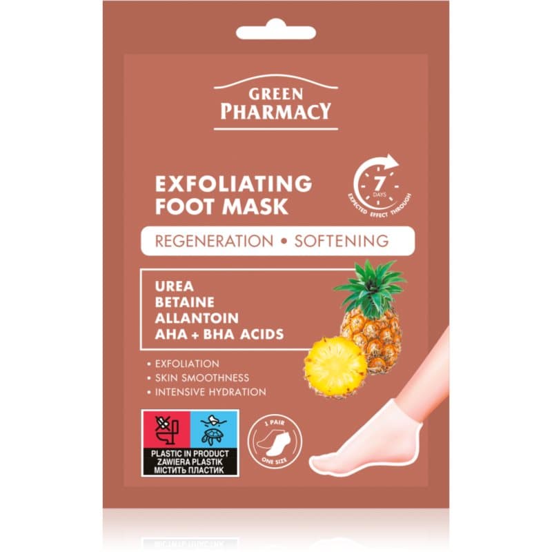 Foot Care Exfoliating Foot Mask regeneracyjna maska do stóp i paznokci