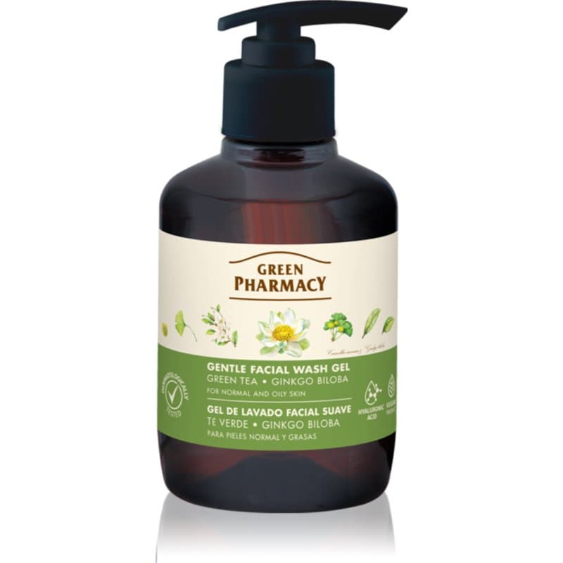 Green Tea Face Wash delikatny żel oczyszczający do skóry tłustej i mieszanej