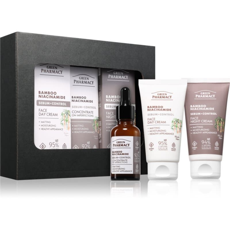 Bamboo & Niacinamide Set zestaw upominkowy dla doskonałej skóry
