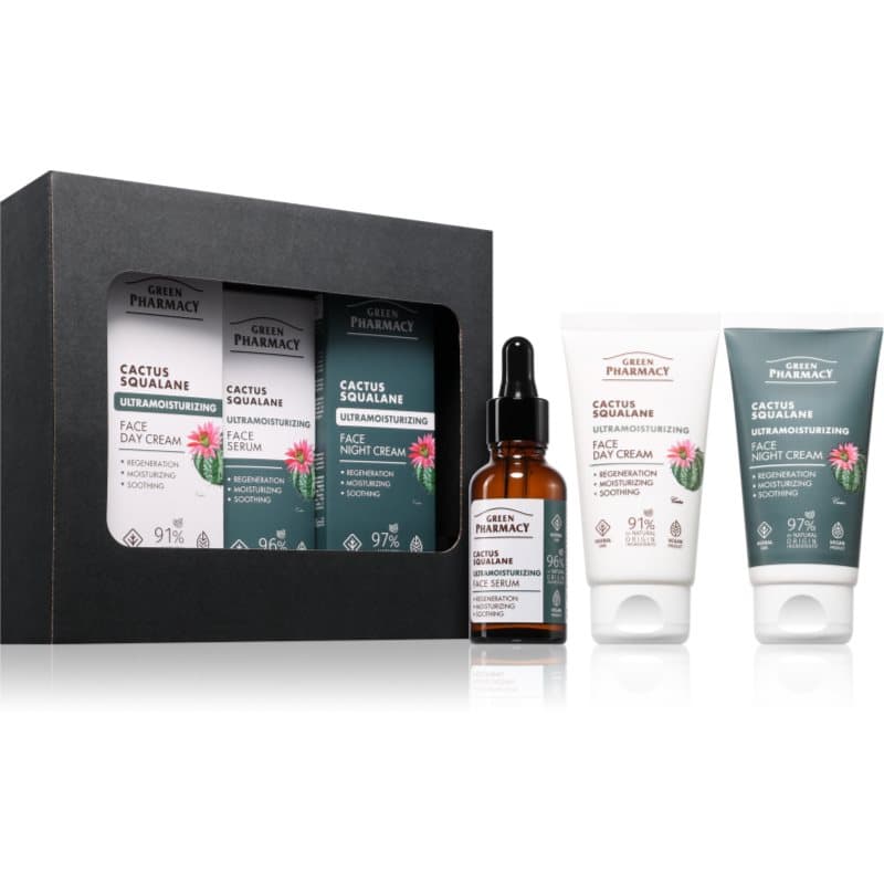 Cactus & Squalane Set zestaw upominkowy do nawilżenia i ujędrnienia skóry