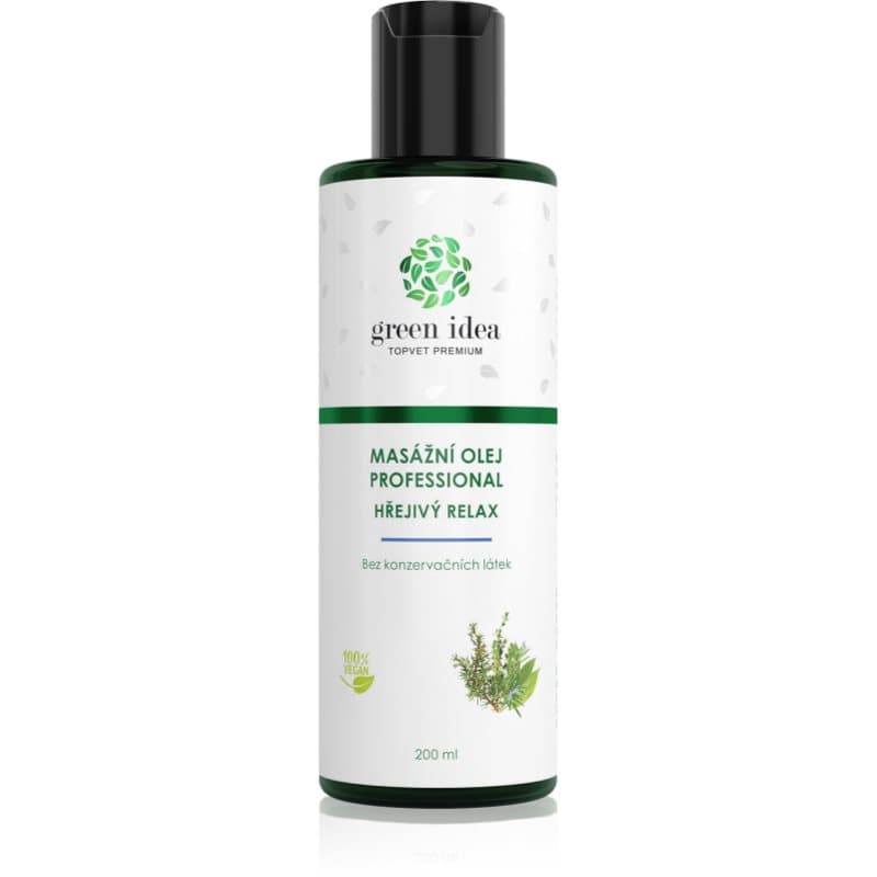 Massage oil warm relaxation olejek do masażu