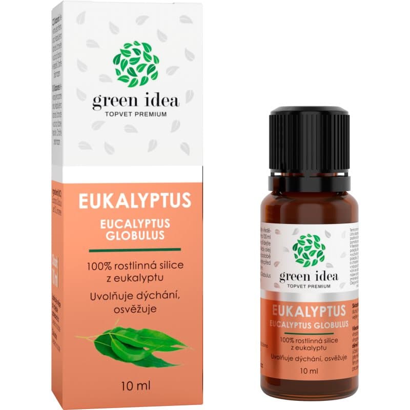 Eukalyptus olejek eteryczny 100% wspomaganie prawidłowej pracy układu oddechowego