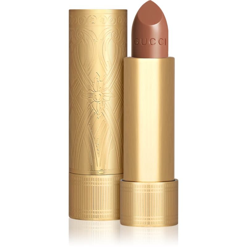 Gucci Beauty Rouge à Lèvres Satin Lipstick aksamitna szminka odcień 104 Penny Beige