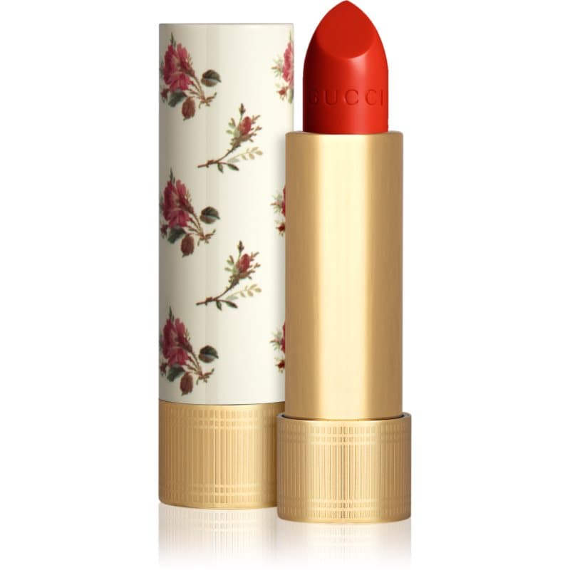 Gucci Beauty Rouge à Lèvres Voile błyszcząca szminka odcień 500 Odalie Red