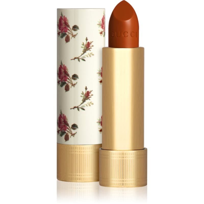 Gucci Beauty Rouge à Lèvres Voile błyszcząca szminka odcień 307 Louise Orange