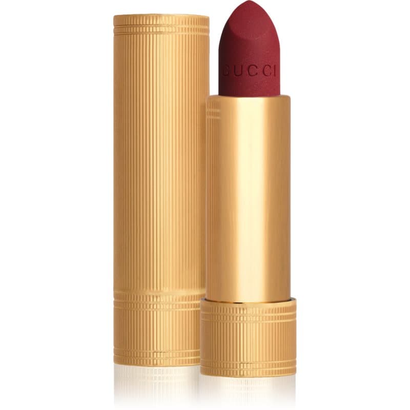 Gucci Beauty Rouge à Lèvres Matte Lipstick szminka matowa odcień 504 Myra Crimson