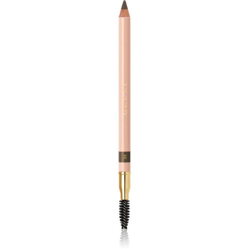 Gucci Beauty Crayon Définition Sourcils kredka do brwi ze szczotką odcień 04 Dark Brown