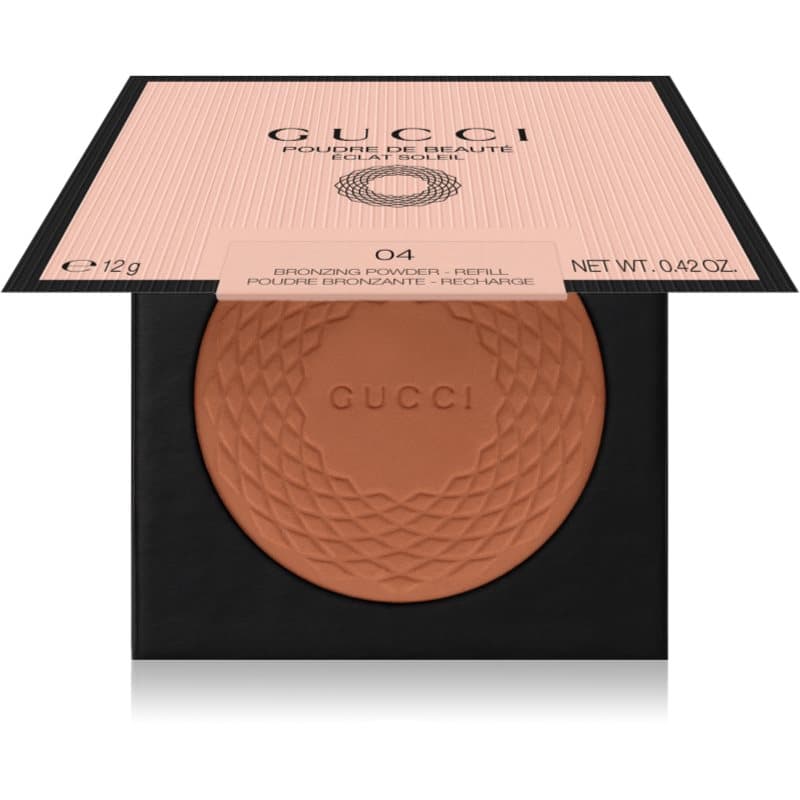 Gucci Beauty Poudre De Beauté Éclat Soleil Powder pudrowy bronzer napełnienie odcień 04