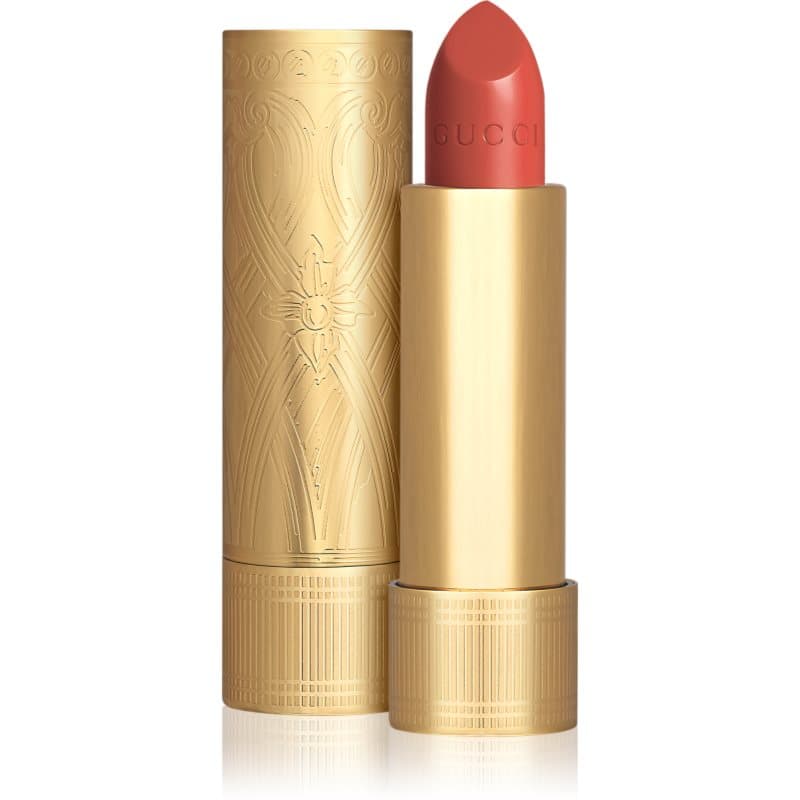 Gucci Beauty Rouge à Lèvres Satin Lipstick aksamitna szminka odcień 208 They Met in Argentina