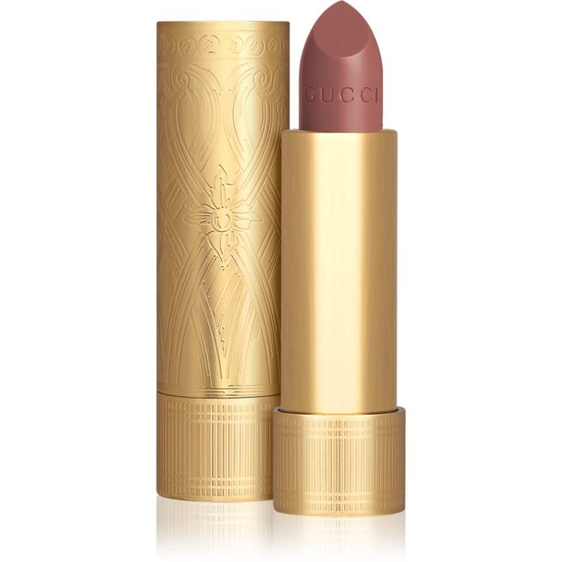 Gucci Beauty Rouge à Lèvres Satin Lipstick aksamitna szminka odcień 119 Matilda Sunrise