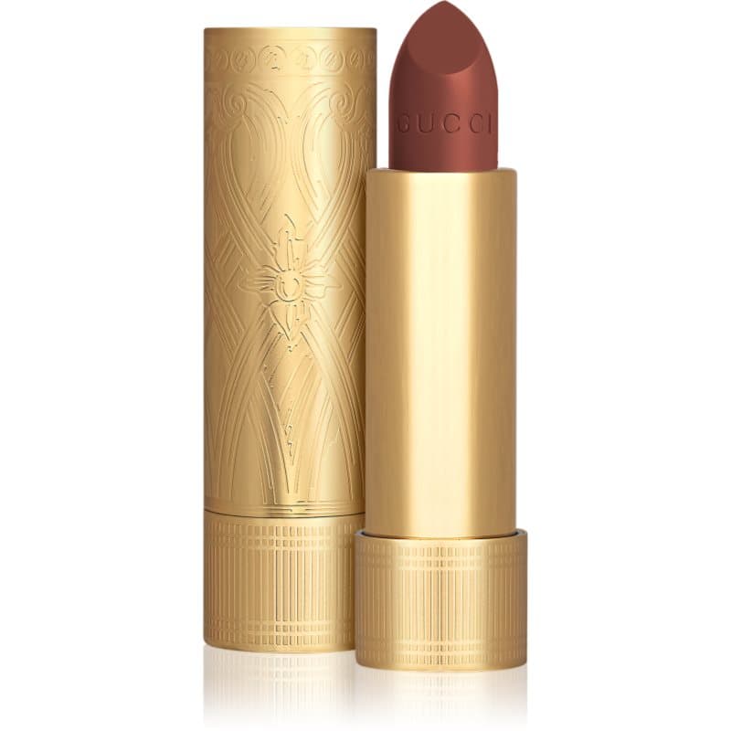 Gucci Beauty Rouge à Lèvres Satin Lipstick aksamitna szminka odcień 223 Isabel Rosewood