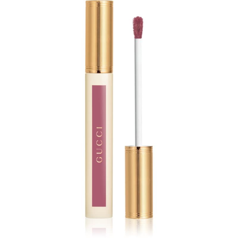 Gucci Glow Oil-In-Water Tint Liquid Lipstick nawilżająca szminka w płynie z połyskiem odcień 225 Marianne Mauve
