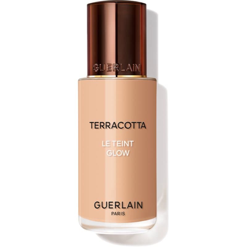 Terracotta Le Teint Glow podkład rozjaśniający w płynie nadający naturalny wygląd odcień 3,5N Neutral