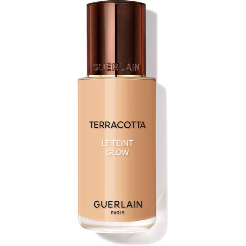 Terracotta Le Teint Glow podkład rozjaśniający w płynie nadający naturalny wygląd odcień 3,5W Warm