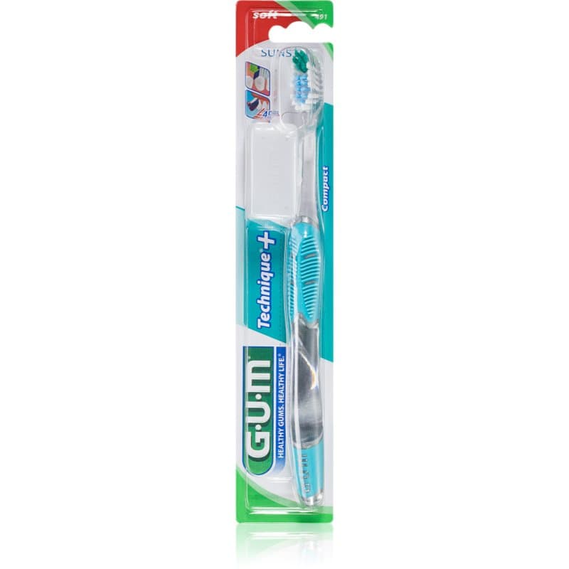 Technique+ Compact szczoteczka do zębów z krótką główką soft