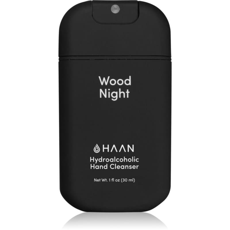 Hand Care Wood Night spray czyszczący do rąk ze środkiem antybakteryjnym