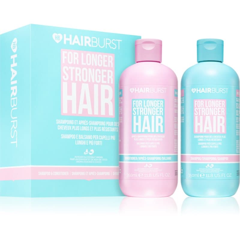 Longer Stronger Hair zestaw do wzmocnienia włosów i nadania im większego połysku