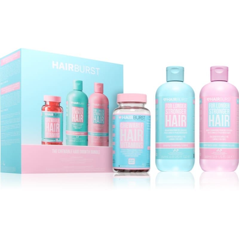 The Chewable Hair Growth Bundle zestaw upominkowy dla wzmocnienia wzrostu włosów