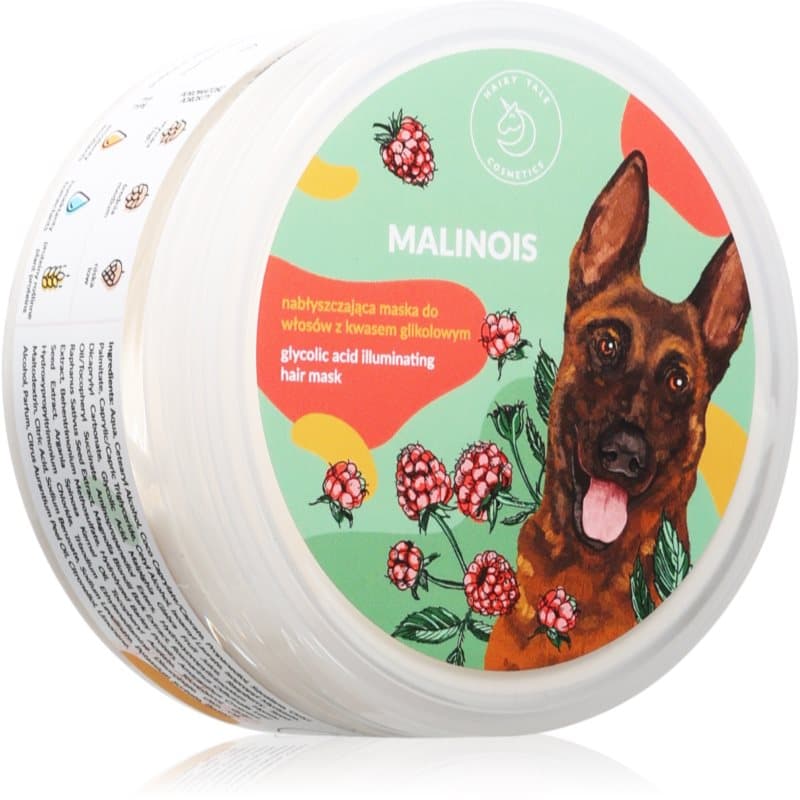 Malinois maska do włosów z kwasem glikolowym