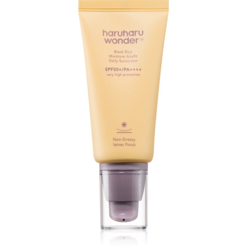 Black Rice Moisture lekki fluid ochronny SPF 50+ bezzapachowy