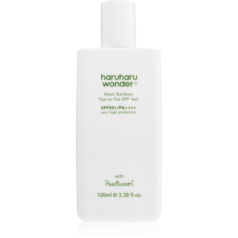 Black Bamboo Top-to-Toe SPF Veil lekki fluid ochronny do ciała i twarzy SPF 50+