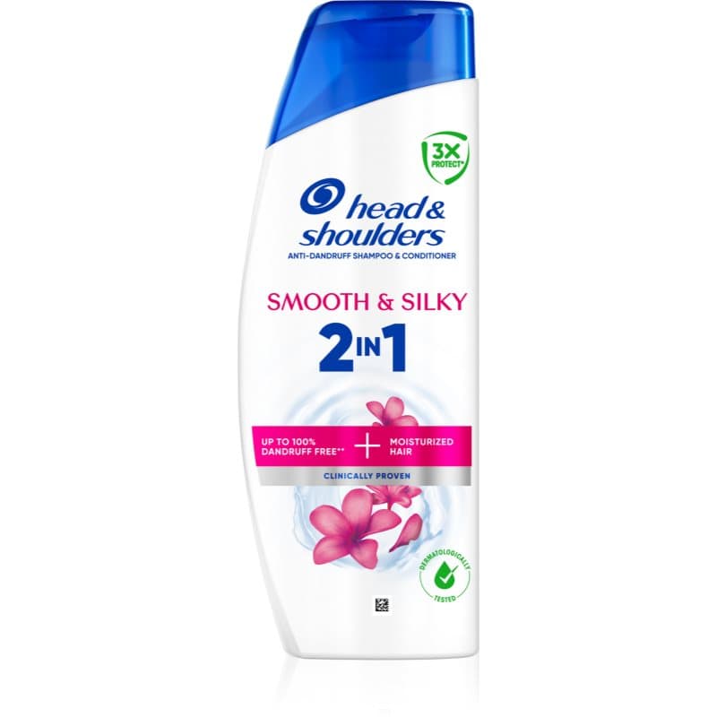 Smooth & Silky 2in1 szampon i odżywka przeciw łupieżowi