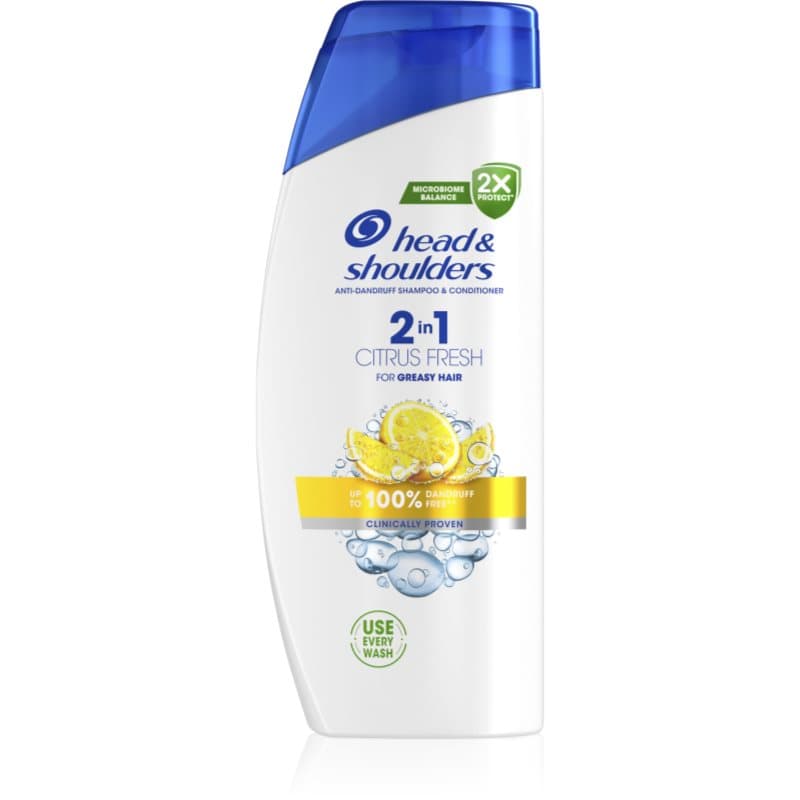 Citrus Fresh 2v1 szampon przeciwłupieżowy do włosów przetłuszczających