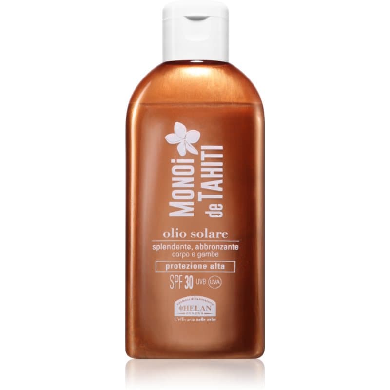 MONOÏ de TAHITI Shiny Suntan Oil SPF30 olejek ochronny do opalania SPF 30