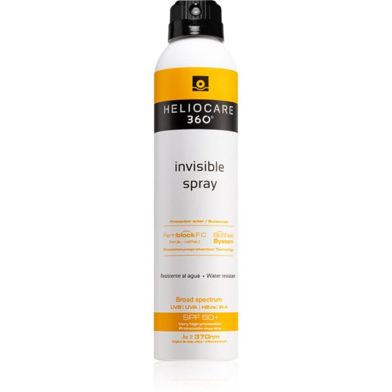 360° transparentny spray ochronny SPF 50+