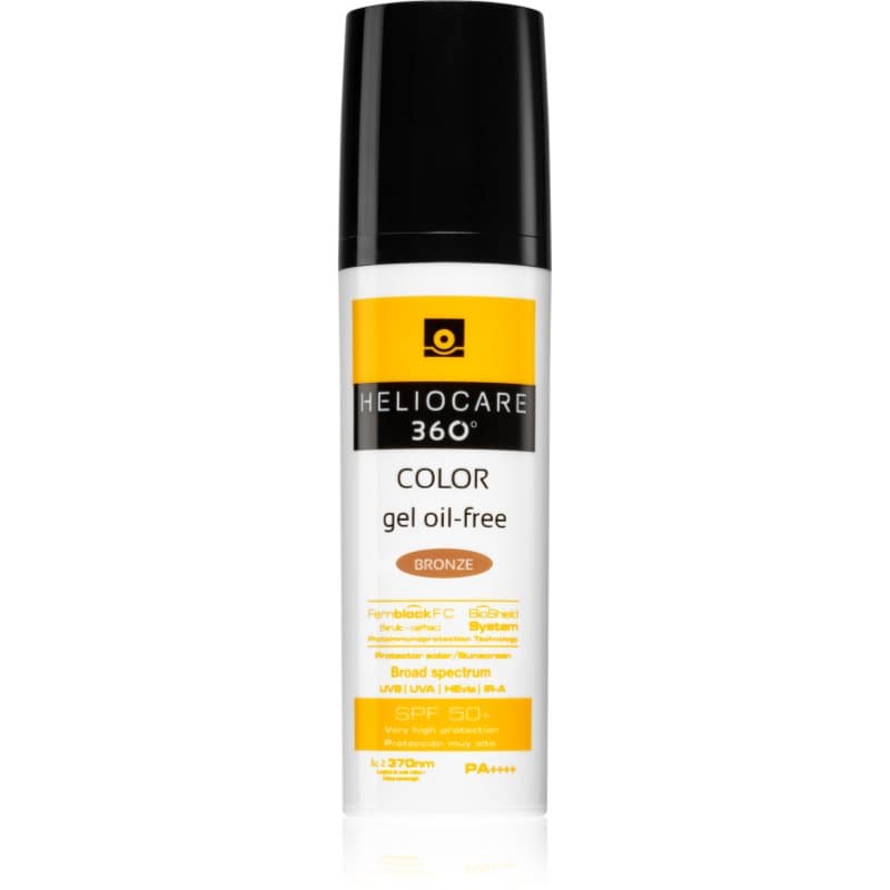 360° Color Gel Oil-Free tonujący żel ochronny SPF 50+ odcień Bronze