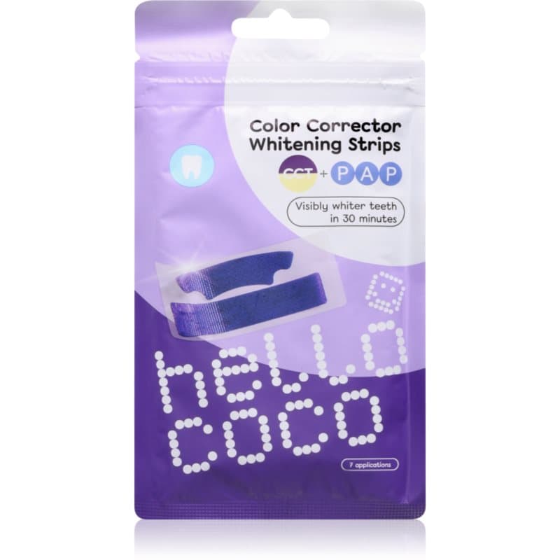 Color Corrector Whitening Strips paski wybielające