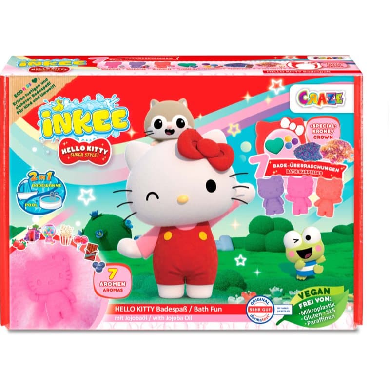 Gift Box Bath zestaw upominkowy do kąpieli dla dzieci