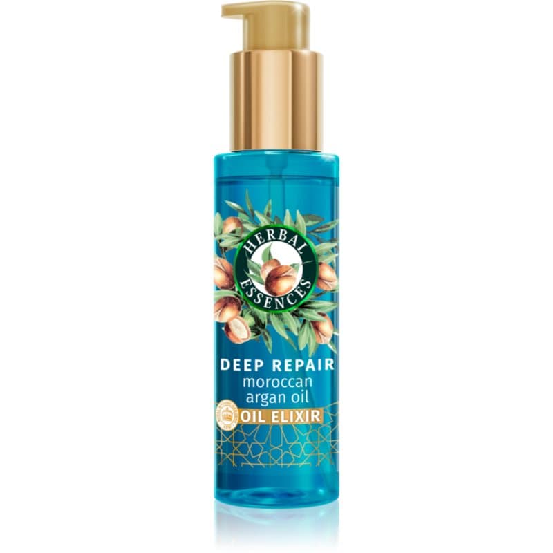 Deep Repair Moroccan Argan Oil eliksir bez spłukiwania do włosów słabych i zniszczonych