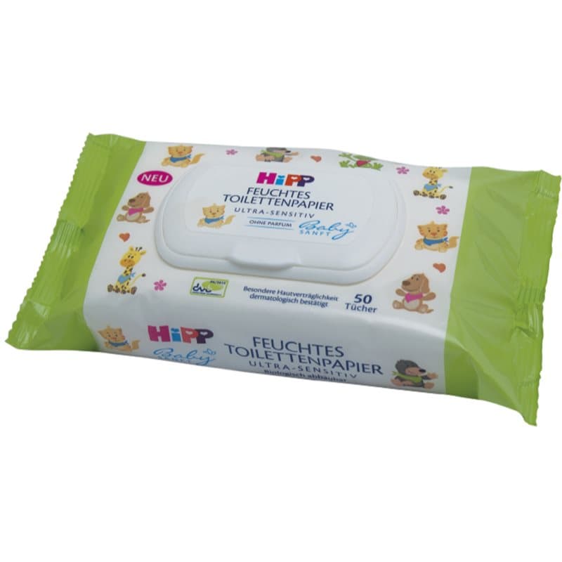 Babysanft Ultra Sensitive nawilżany papier toaletowy