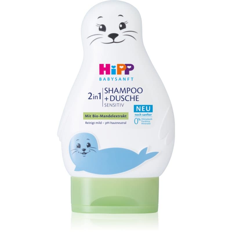 Babysanft Sensitive szampon dla dzieci do ciała i włosów Seal