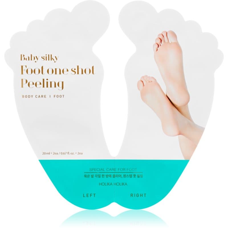 Baby Silky Foot złuszczająca maska na popękane pięty + skarpetki