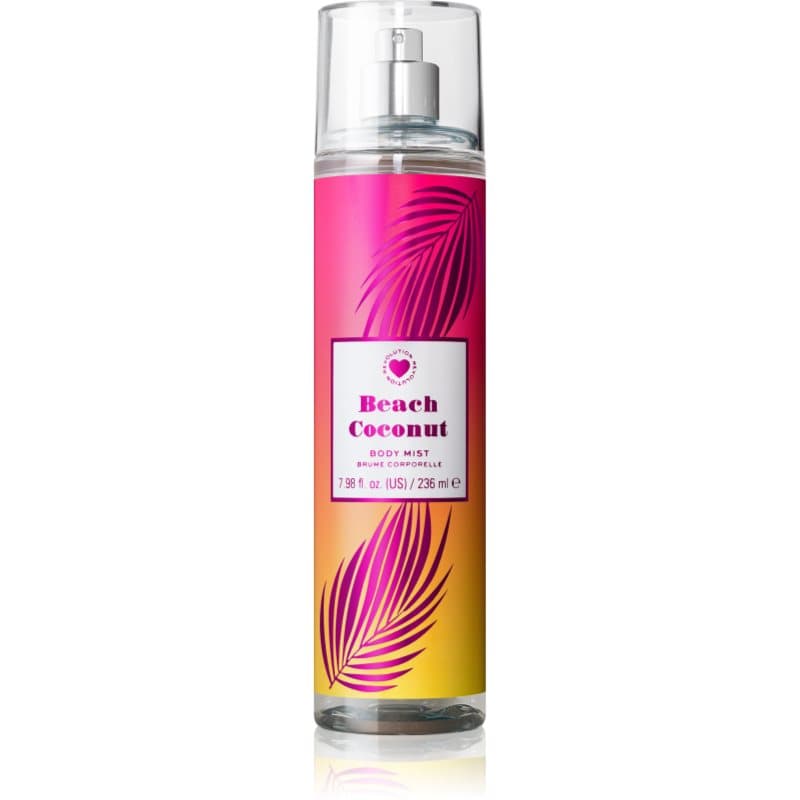 Body Mist Beach Coconut perfumowany spray do ciała dla kobiet